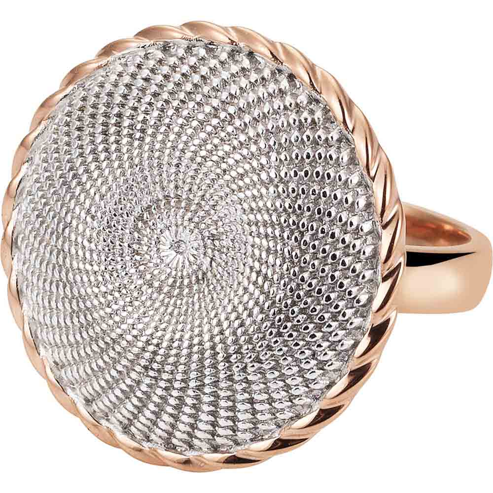 Dibuje de forma personalizada su diseño de anillo chapado en oro rosa.