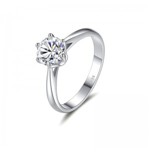 Gli anelli in argento sterling personalizzati creano il tuo marchio attorno ai gioielli
