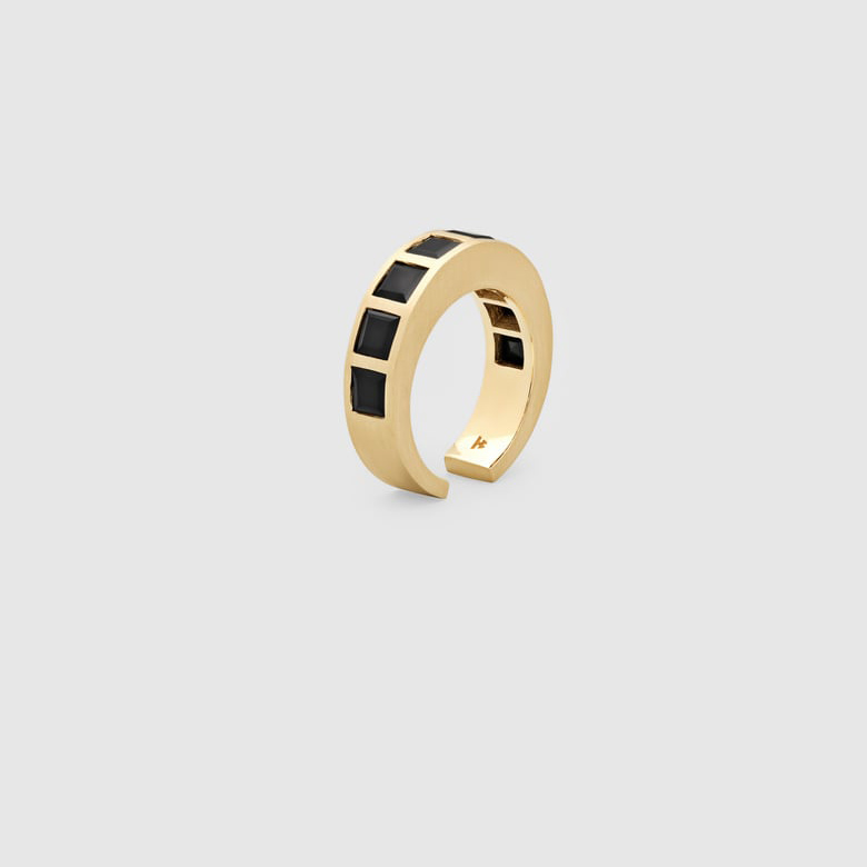 Pasgemaakte groothandel 925 sterling silwer ring in goud vermeil juweliersware vervaardiger