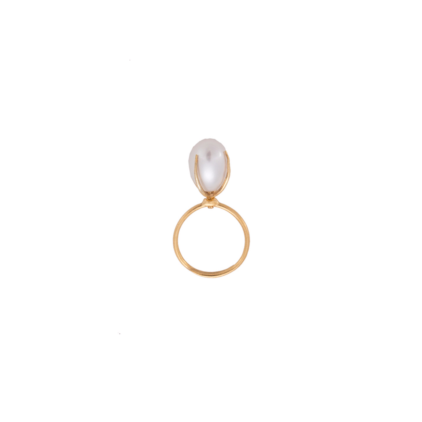 Custom wholesale gold plated OEM/ODM Jewelry sterling pearl silver ring