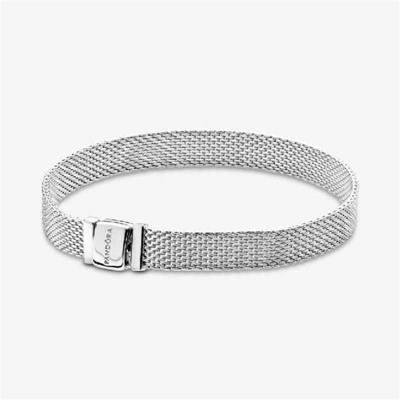 Custom engros herrekæde OEM ODM logo Sterling sølv hvidguld vermeil armbånd smykker