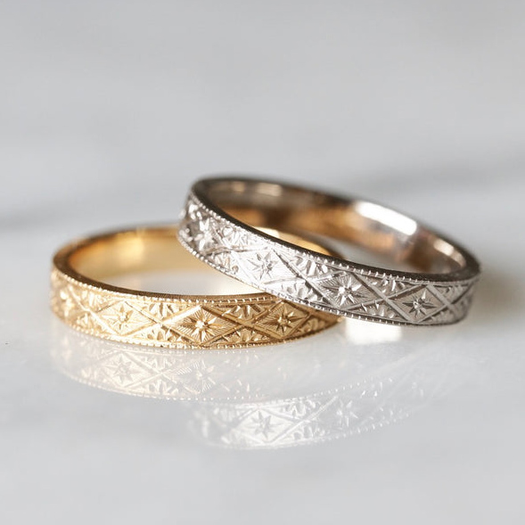Pembuatan perhiasan vermeil emas cincin grosir custom
