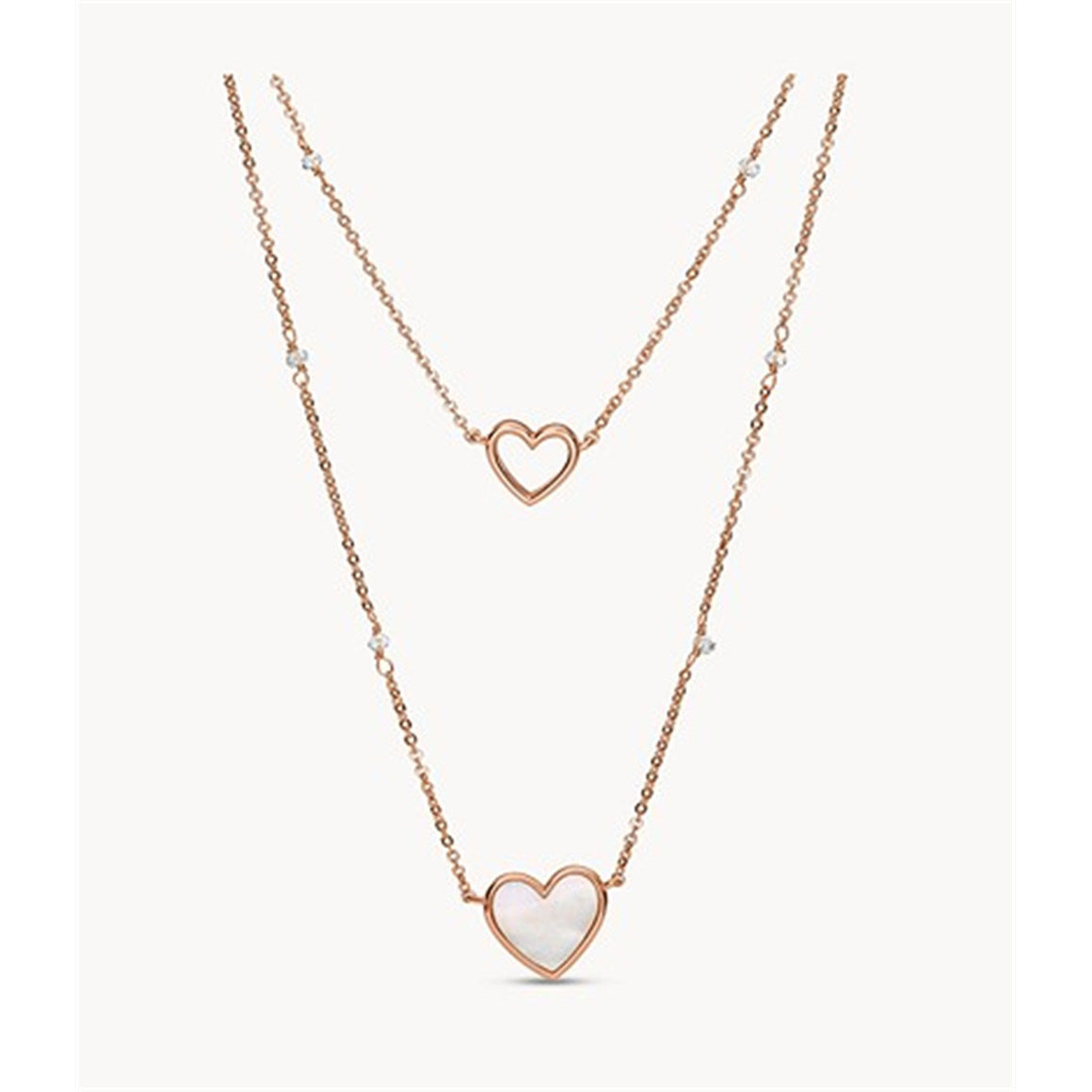 Collier personnalisé en vermeil en or rose, bijoux plaqués argent, vente en gros, pour filles