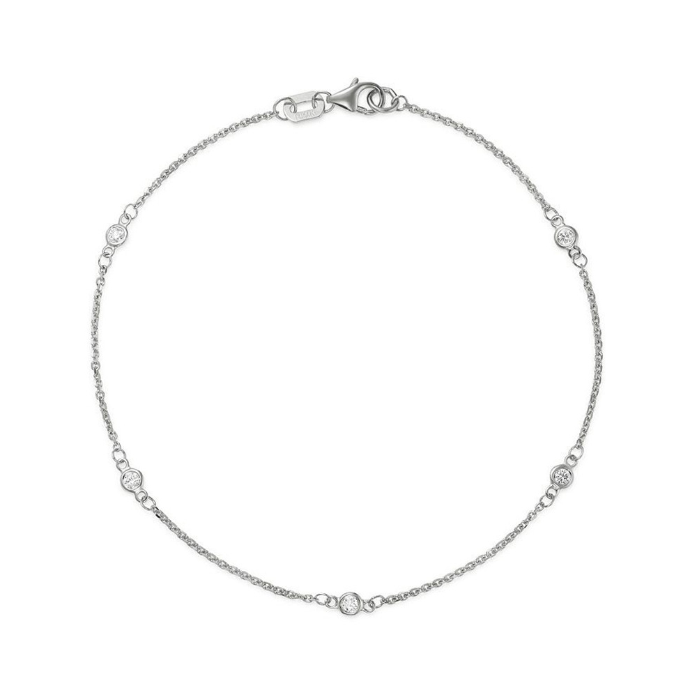 Pasgemaakte groothandel sterling silwer armbande vir meisies