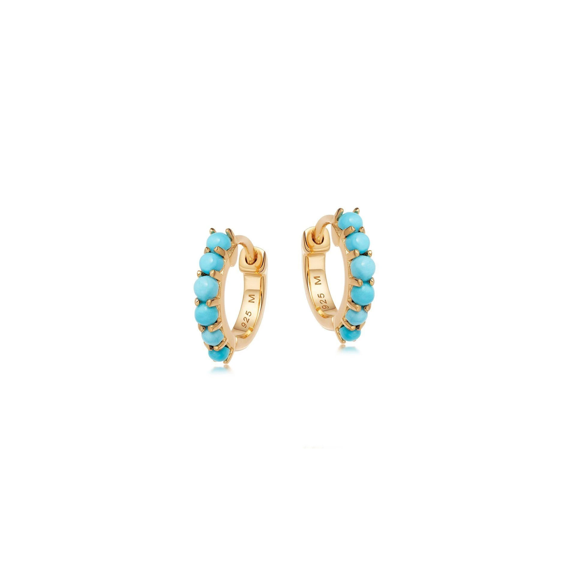 Wholesale OEM/ODM Jewelry Custom women jewelry earrings in 18k gold vermeil on 925 sterling silver OEM