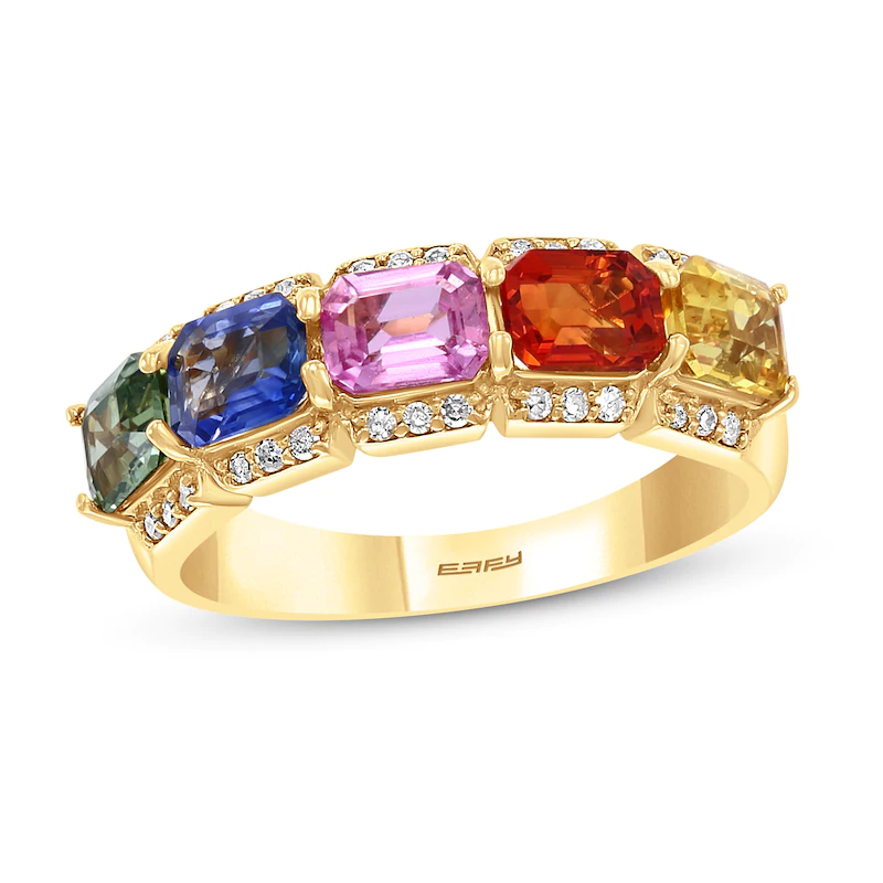 Pasgemaakte sirkoon sterling silwer ring 14K geelgoud OEM pasgemaakte OEM juweliersware vervaardiger