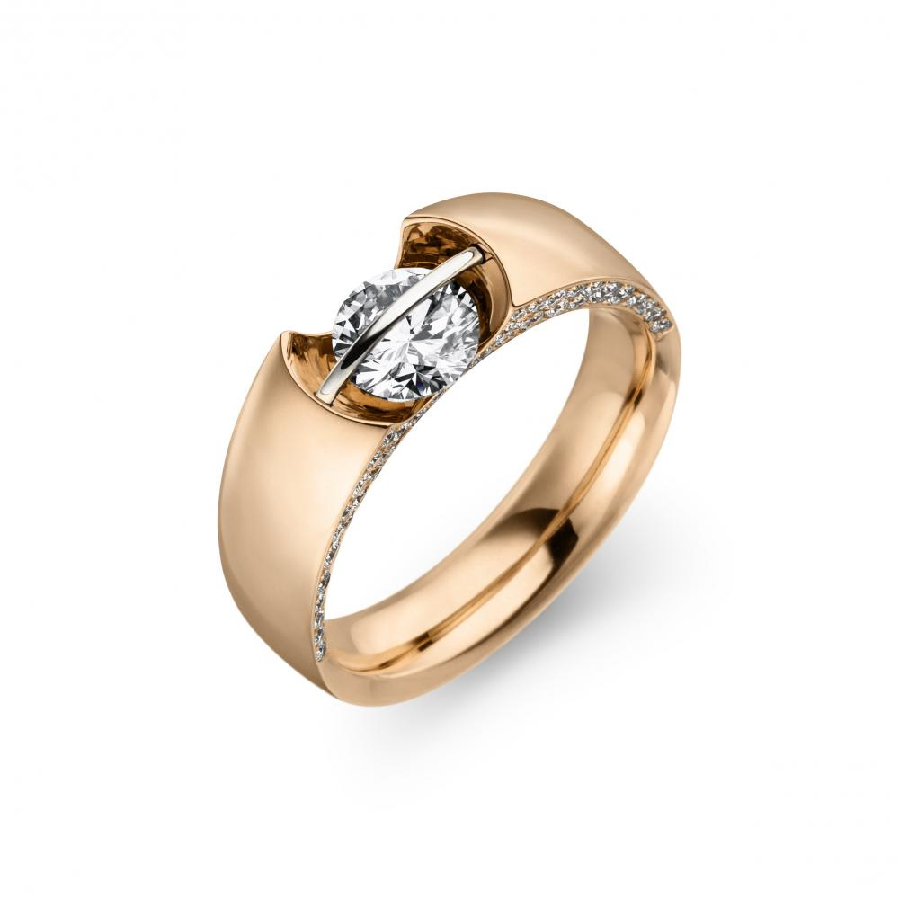 Grosir OEM/ODM Perhiasan Disesuaikan Klasik CZ Solitaire Sterling Silver Ring produsen perhiasan