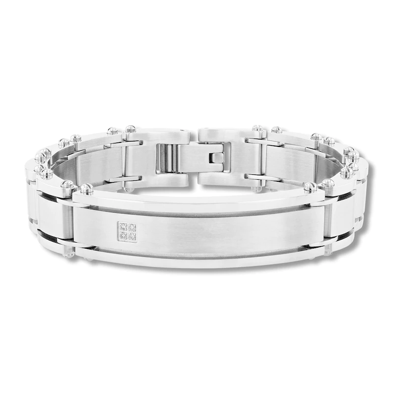Wholesale OEM/ODM Jewelry Customized Men’s Link Bracelet in Stainless Steel
