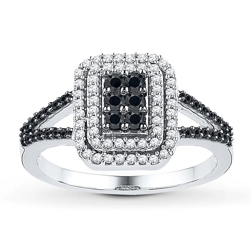 O anel personalizado é feito em joias de prata esterlina brilhantes, atacadista OEM ODM