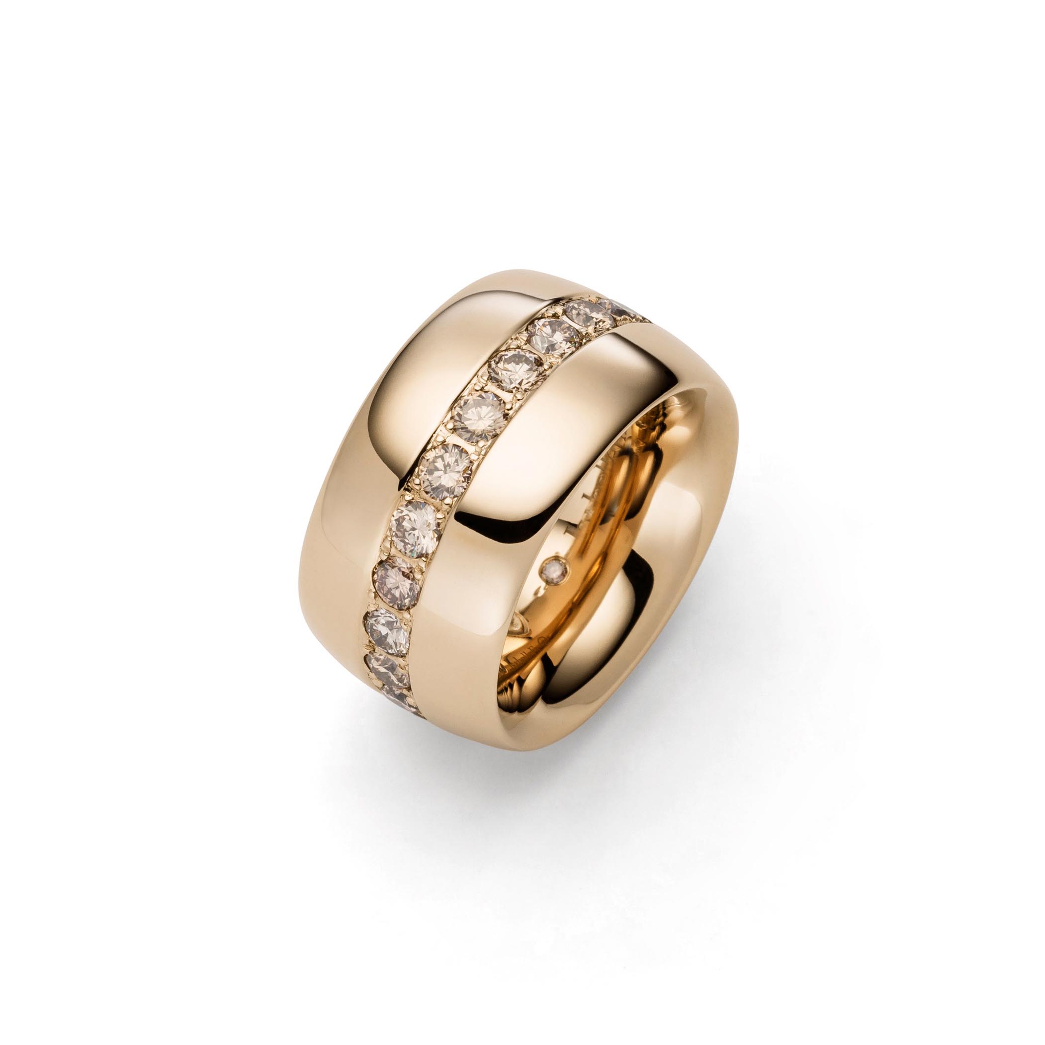 Velkoobchodní továrna na šperky z růží OEM / ODM pozlacené kubickými zirkony jemnými prsteny velkoobchod
