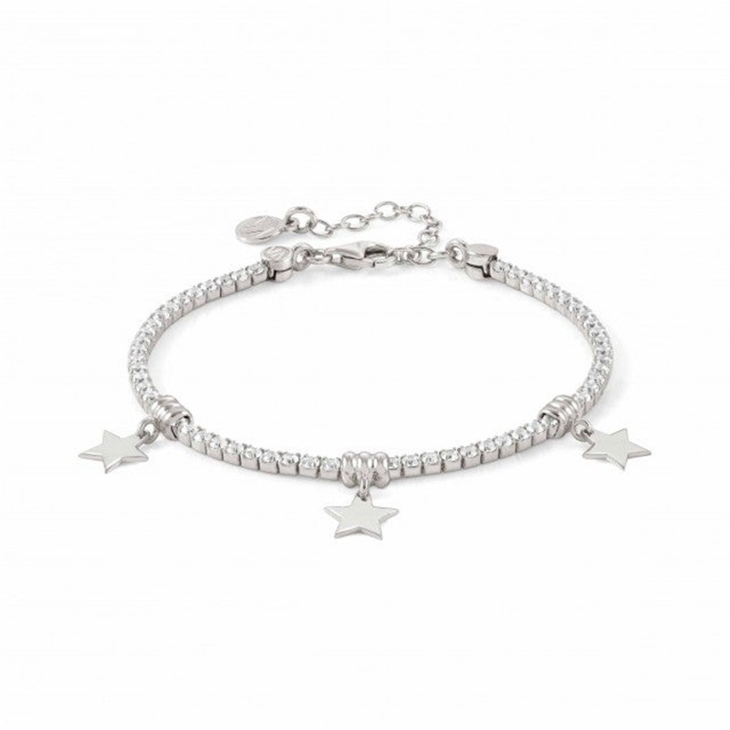 Produttore di gioielli personalizzati e rimodellamento per bracciale chic&charm con stelle in argento sterling