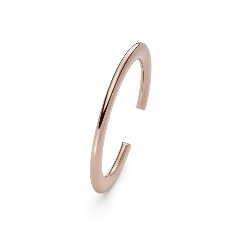Las joyas de pulsera de oro rosa para mujer personalizadas están hechas de plata 925 con circonitas 5A