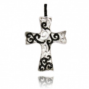 Pendentif argent homme personnalisé Je loue votre ténacité