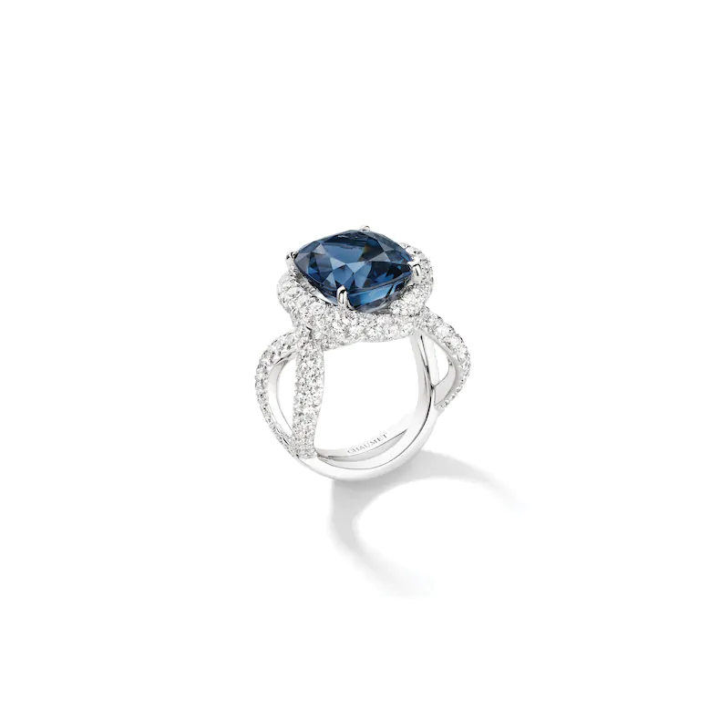 Přizpůsobený prsten 18k pozlacený návrhář OEM výrobce šperků na zakázku
