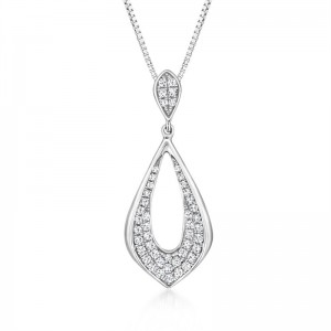 Outsource CZ Pendant Necklace Jewelry Production with JINGYING