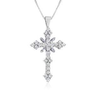 Custom Cross Pendant CZ Jewelry Manufacturer & Wholesale Supplier