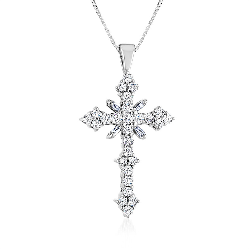 Custom Cross Pendant CZ Jewelry Manufacturer & Wholesale Supplier