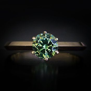 Desain & Pesan Cincin Demantoid Rusia Buatan Khusus Kualitas Tinggi