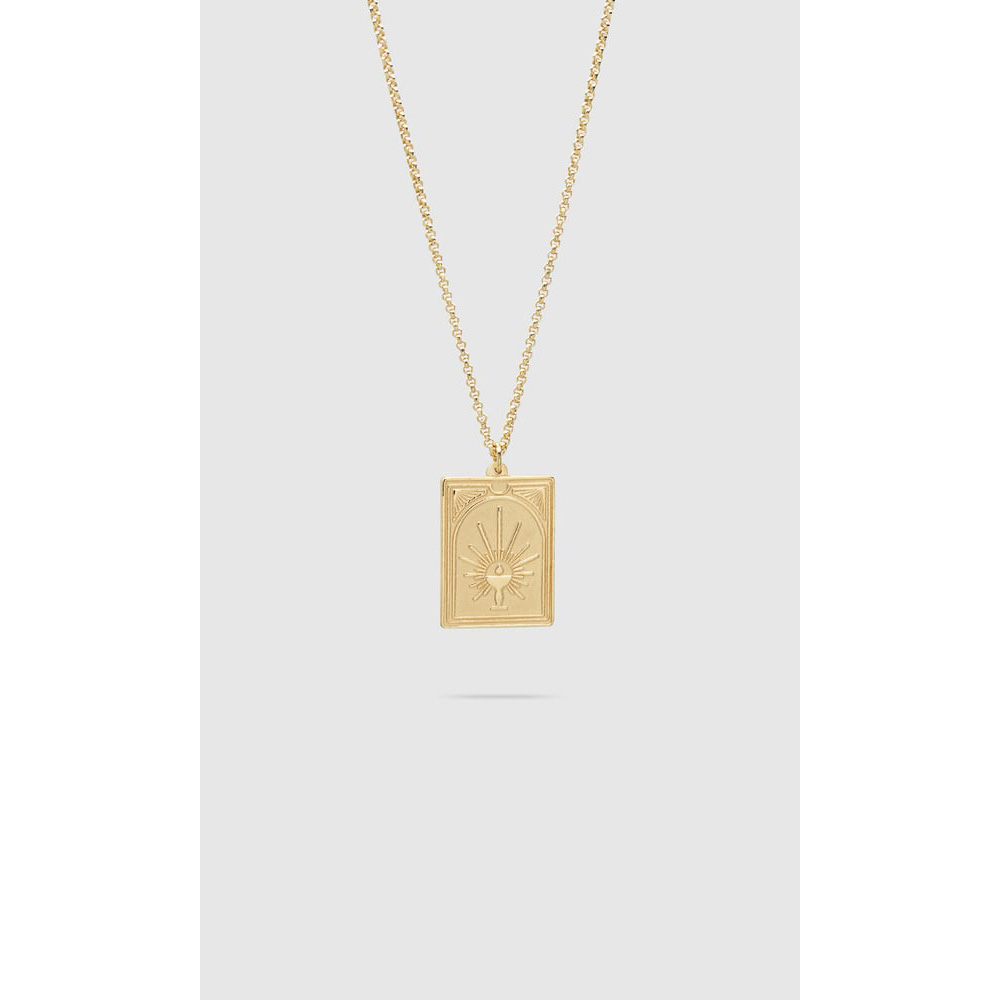 Design Your Own Custom Jewelry temperance pendant gold front necklace