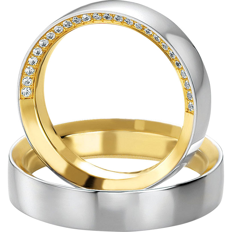 Rancang Cincin Lapis Emas Anda Sendiri, Perhiasan Perak 925 Buatan Khusus