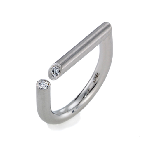 Desain cincin dengan lapisan emas 18k atau rhodium di pemasok produsen 925 sterling