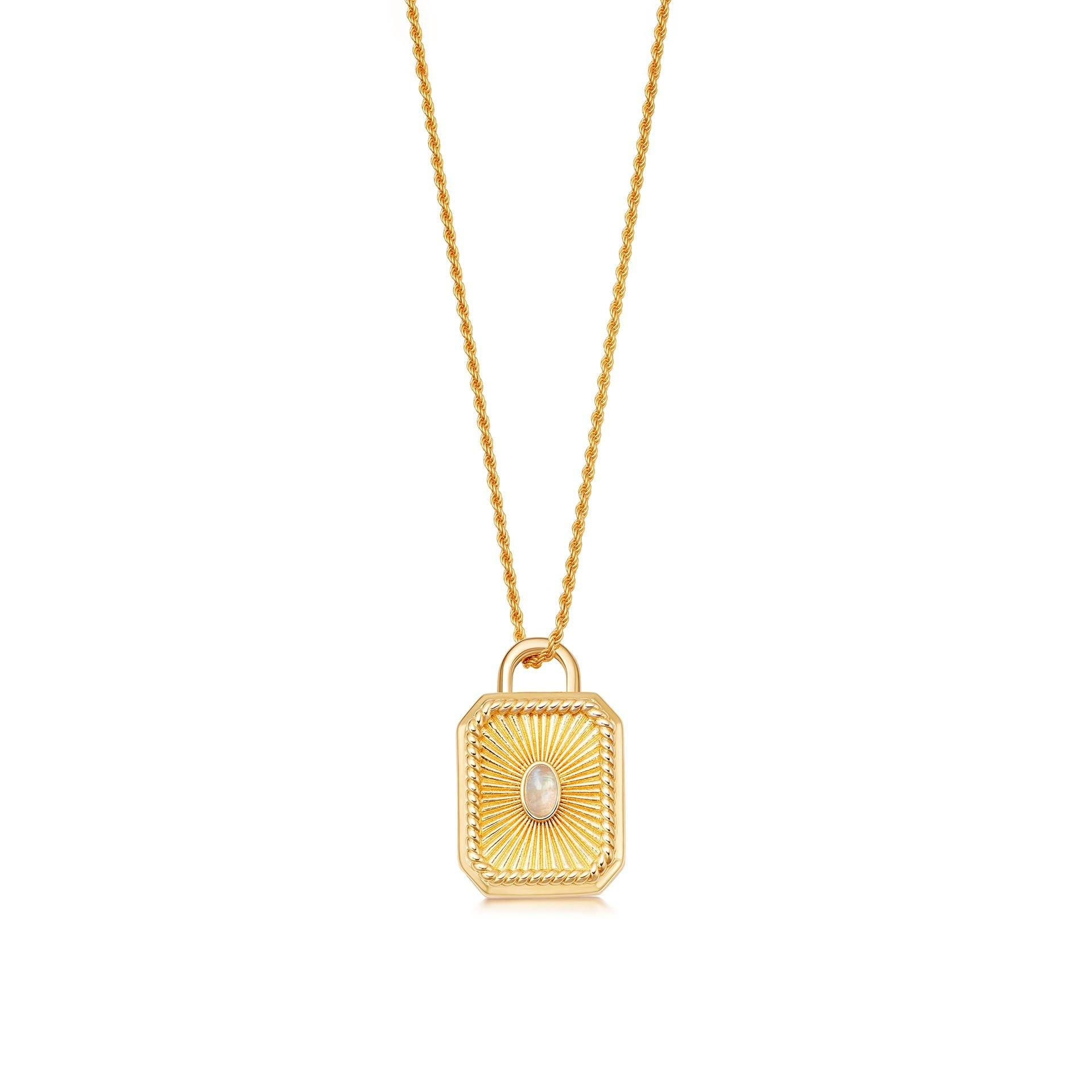 Wholesale Design your jewelry Chain 18ct Gold Vermeil on Sterling OEM/ODM Jewelry Silver Pendant 18ct Gold Plated On Brass
