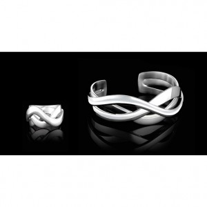 Diseñe sus propias joyas de anillos al por mayor del fabricante de joyas de plata de ley 925.