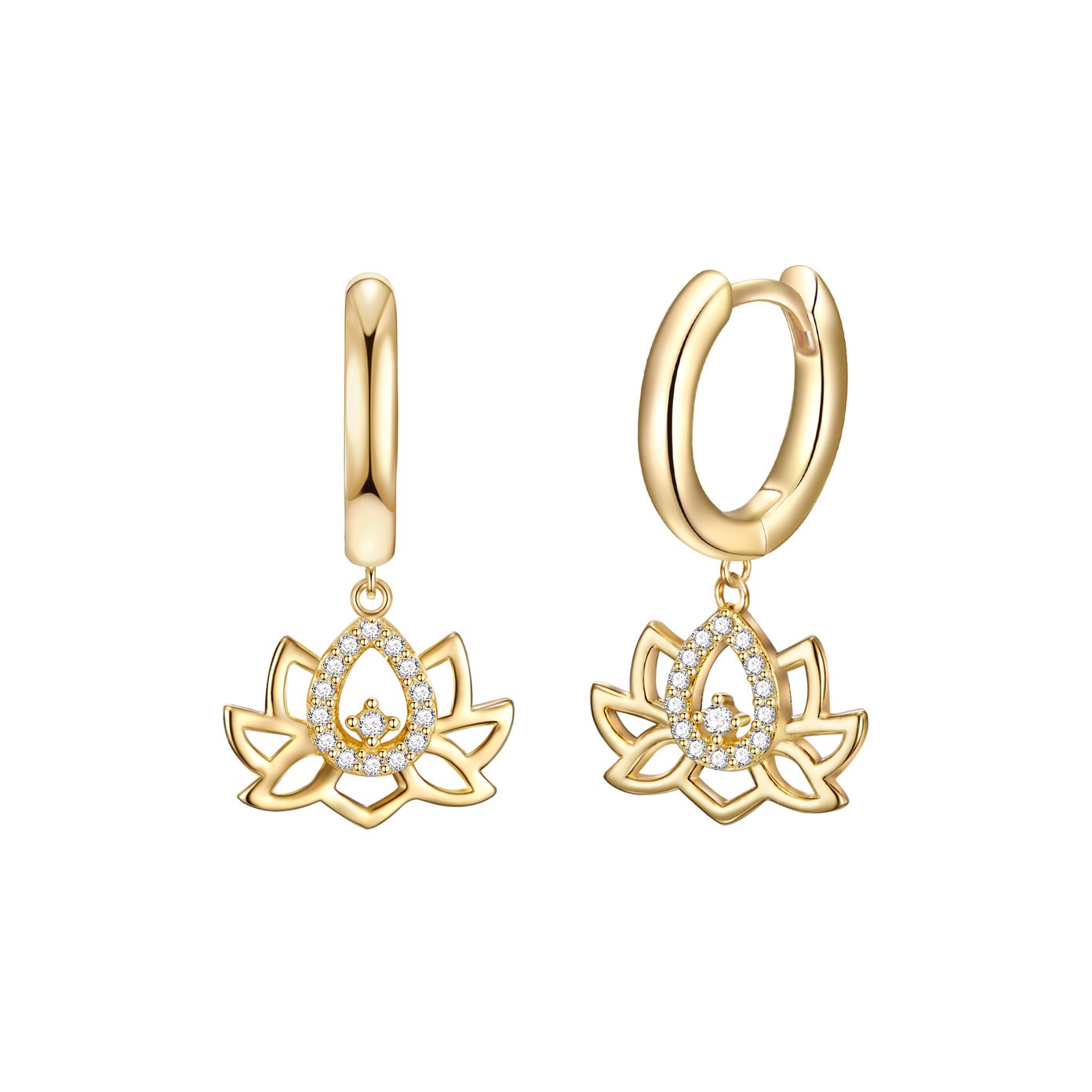 Earrings silver yellow gold OEM/ODM Jewelry plated fine jewelry suppliers