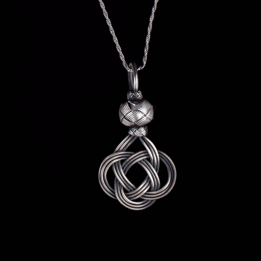 Wholesale English platinum plated silver 925 pendant custom wholesale necklace manufacturer OEM/ODM Jewelry