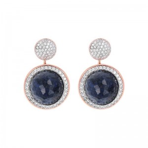 Grossista di gioielli di moda online orecchini con pietra goccia milanese su misura
