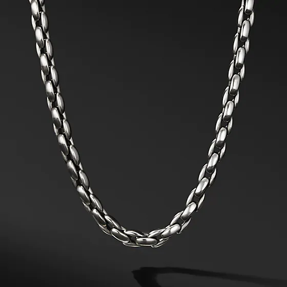Wholesale France Custom mens OEM/ODM Jewelry chain necklace Sterling Silver Plated Jewelry manufacturer and wholesaler