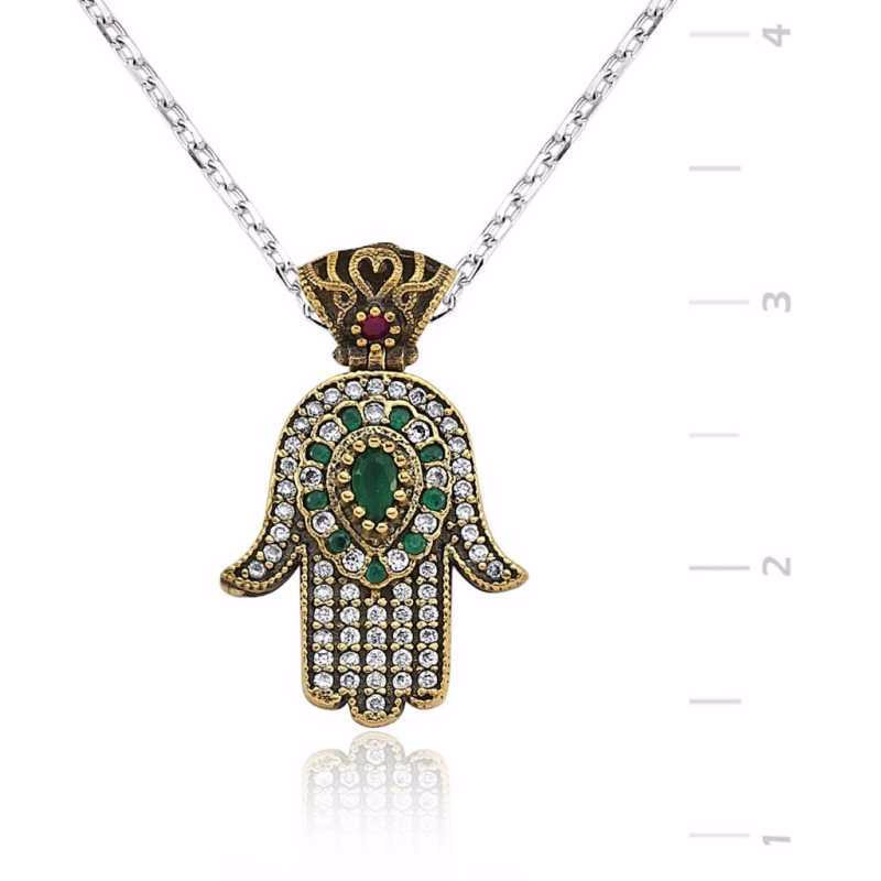 Wholesale German Sterling Silver Cubic Zirconia pendant custom wholesaler OEM/ODM Jewelry