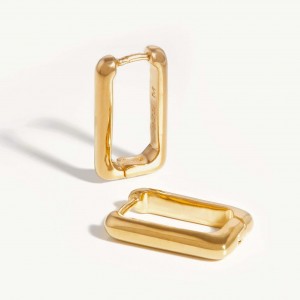 Vergoldete Ohrringe aus 925er Silber, individueller Schmuck im Großhandel online