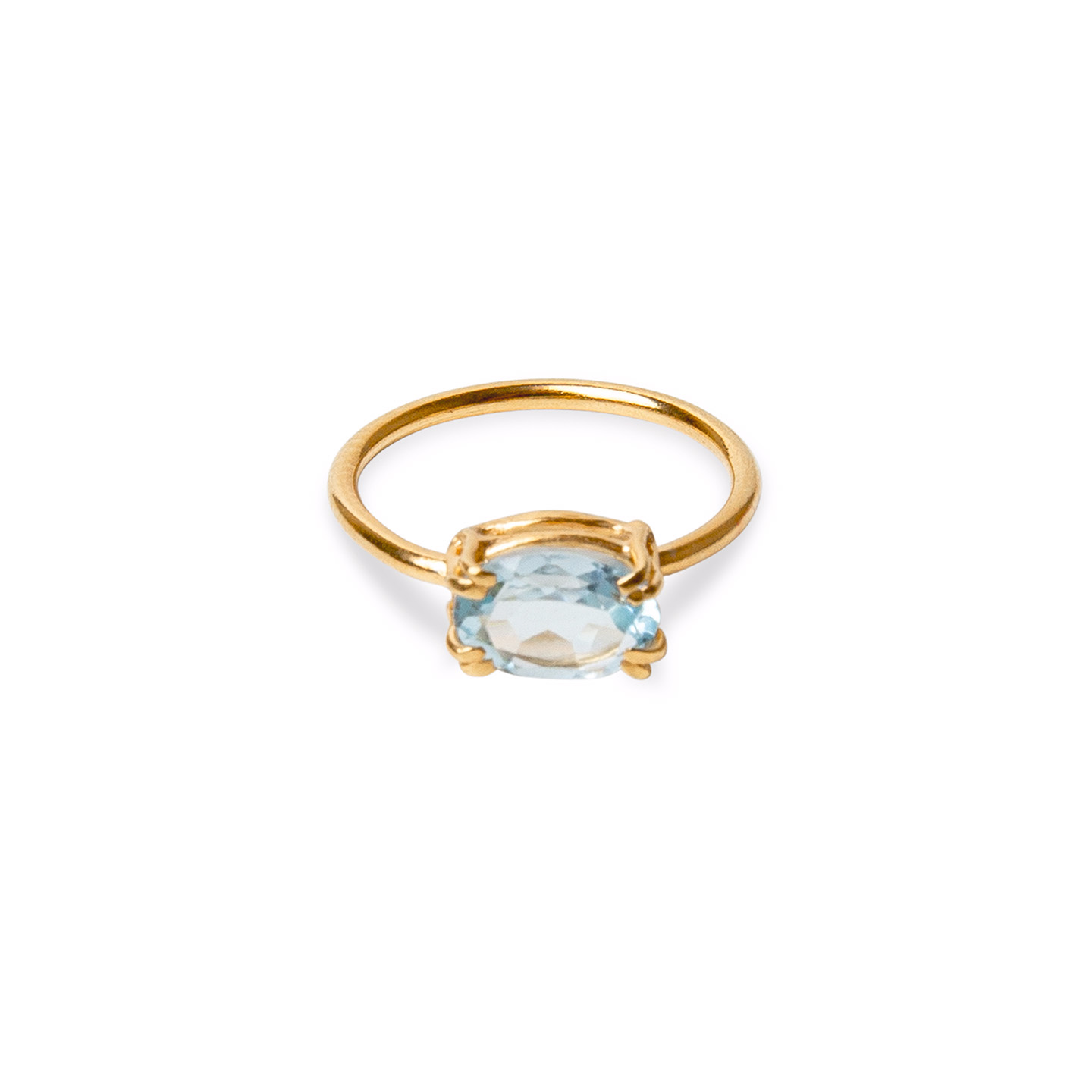 OEM/ODM šperky Pozlacený stříbrný prsten 925 na zakázku výrobce šperků