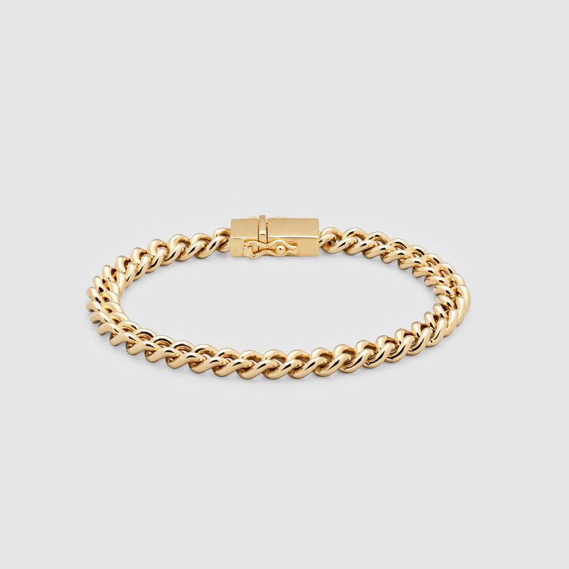 Monaróirí jewelry Cheanada bracelet cruinn tiubh ór