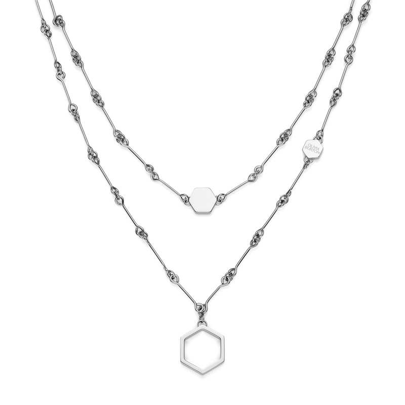 JINGYING: Providing Exceptional Personalized OEM Fine Jewelry Services for Silver Tone Double Chain Necklaces