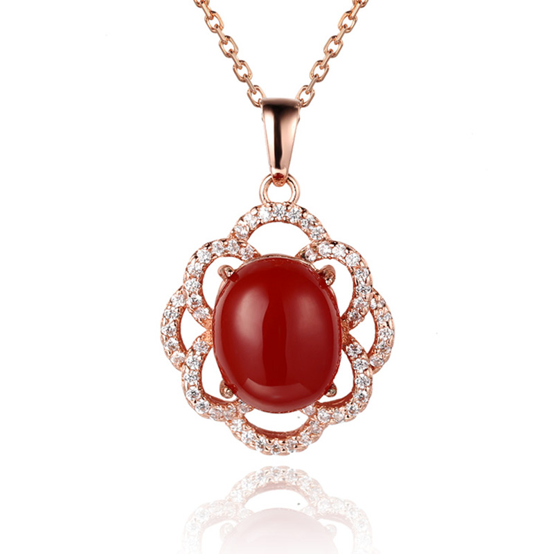 groothandel Rooi Ruby Geel Vergulde KETTING