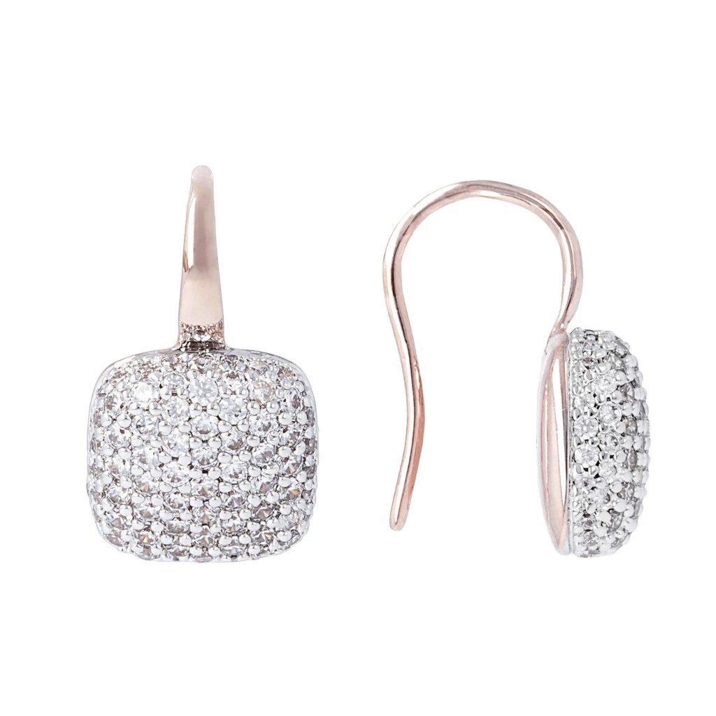 Wholesale Ireland Silver earrings OEM/ODM Jewelry cubic zirconia earrings custom wholesale manufaturer