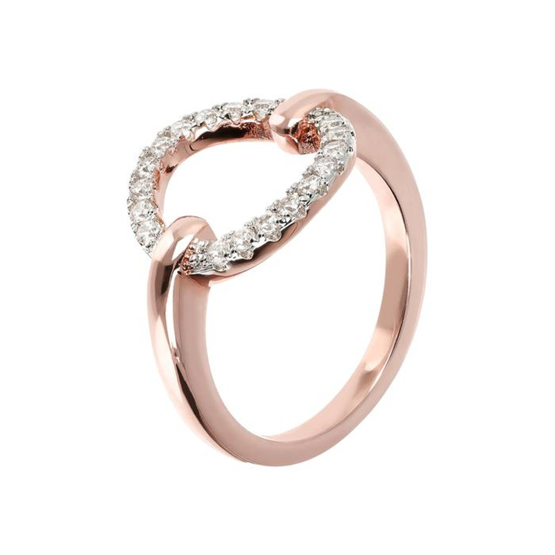 Je odolný Recenzováno ve Spojených státech 925 velkoobchodu se šperky, který na zakázku vyrobil prsten Pavé Circle