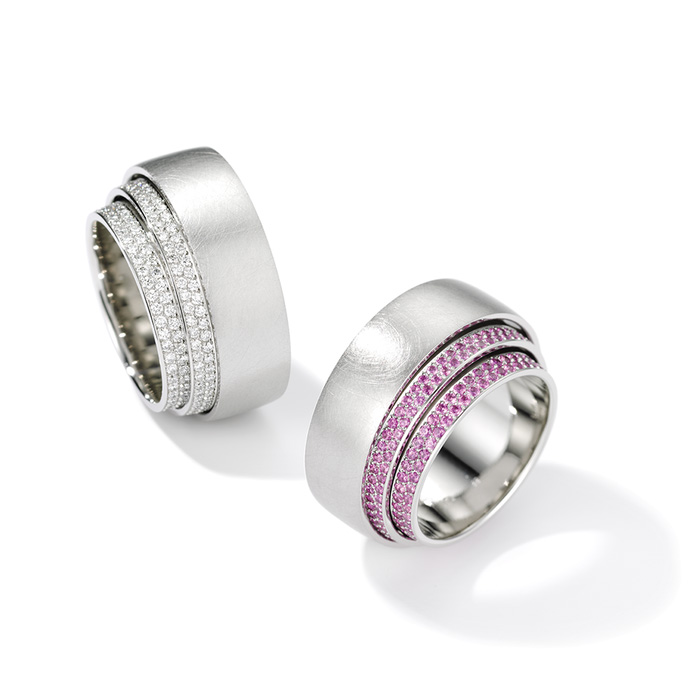 JINGYING individueller Ring aus 925er Sterlingsilber für Kunden entwerfen und personalisieren