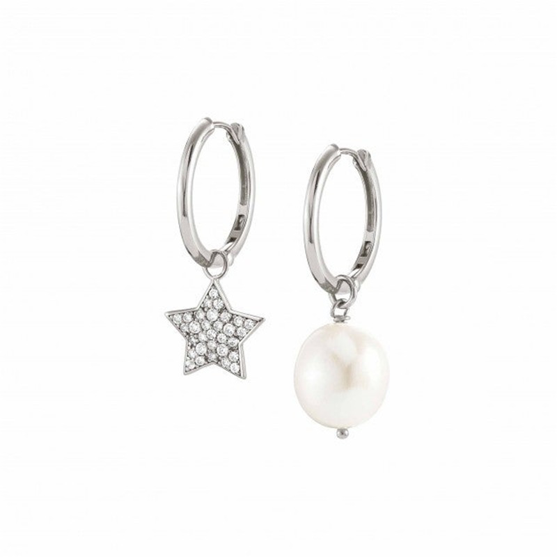Jewelry Manufacturers In Turkey  Custom Design Silver Earrings With Pearl wholesaler