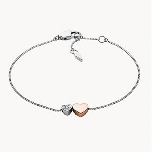 Marques et fabricants de bijoux, bracelet en argent plaqué or rose personnalisé de marque privée