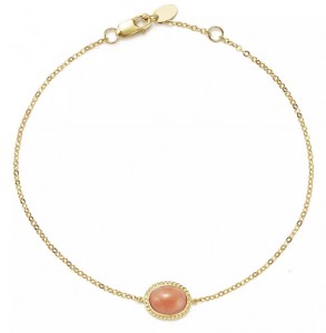 Jewelry chain store custom design 18k yellow gold vermeil silver bracelet