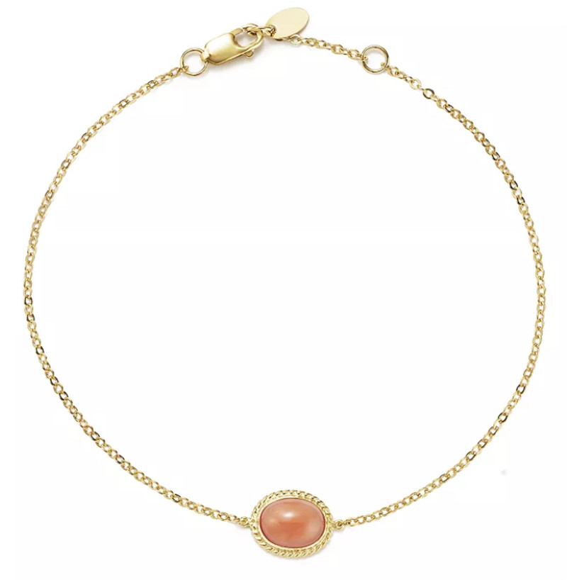 Jewelry chain store custom design 18k yellow gold vermeil silver bracelet