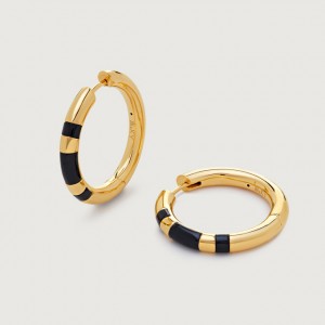 High-Polish Personalized Custom Waterproof Gold Plated Hoop Earrings Factory