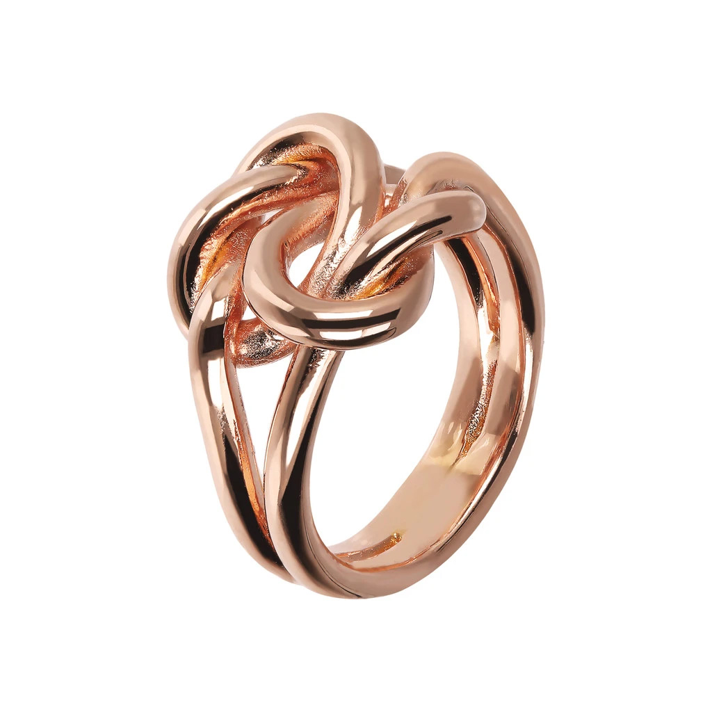Wholesale Kuwait Custom Designed and maded silver ring in 18K Rose Gold Plating OEM/ODM Jewelry