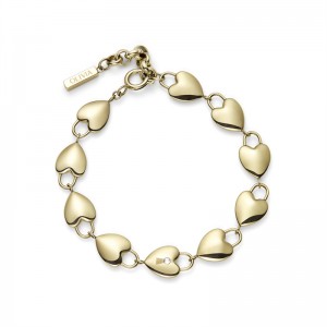 JINGYING: A Premier OEM/ODM Manufacturer of Locked Heart Gold-Plated Bracelets