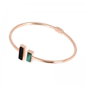 Réalisez un bracelet ovale en argent massif vermeil or rose pour votre grossiste