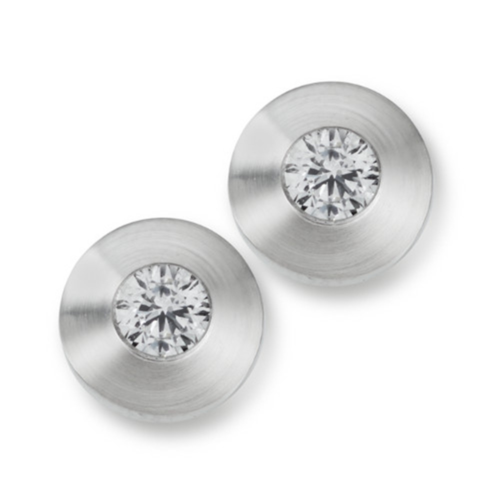 Malaysia sølv smykker engros distributører specialfremstillede CZ øreringe