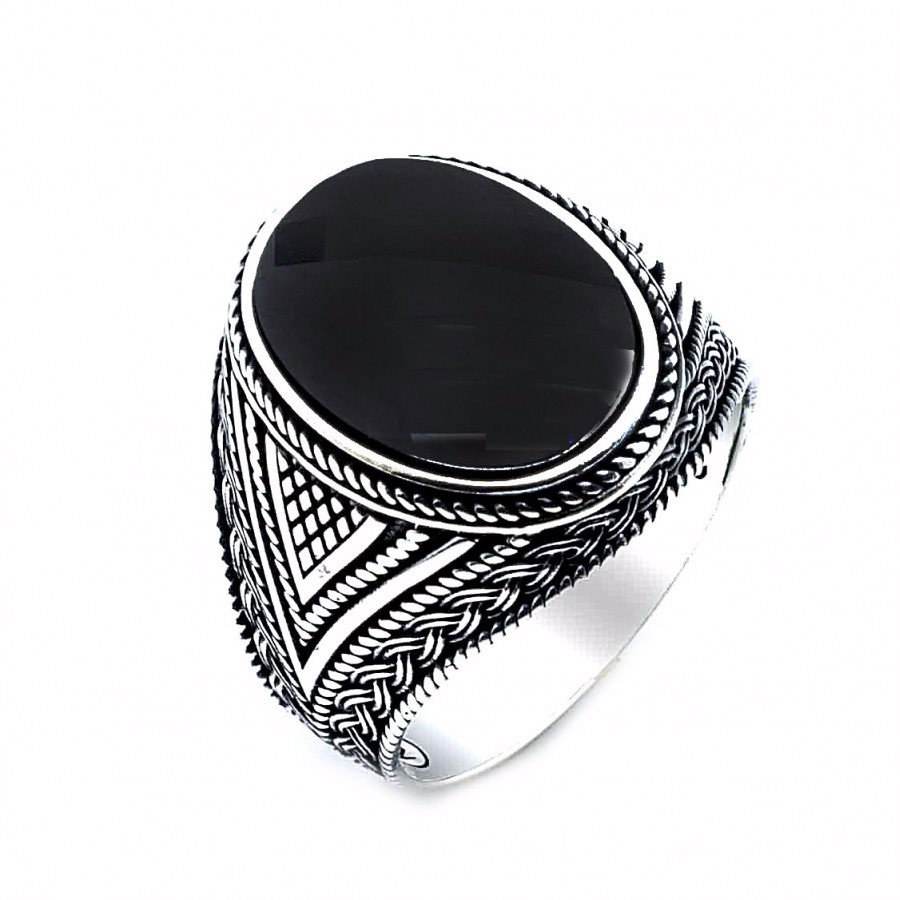 Wholesale Man Ring Sterling Silver wholesale Custom Silver OEM/ODM Jewelry supplier China